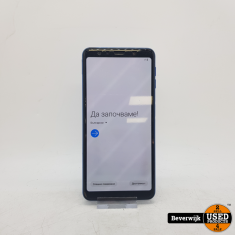 Samsung Galaxy A7 2018 64GB Android 10 - In Goede Staat