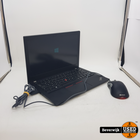 Lenovo Thinkpad X280 Intel i5 256GB SSD 8GB Windows 11 - In Goede Staat