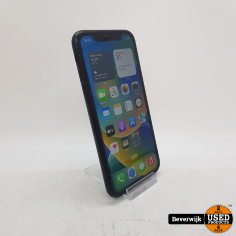 Apple iPhone XR 64GB Accu 81 | Zwart - In Goede Staat