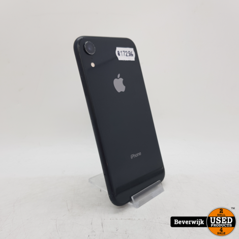 Apple iPhone XR 64GB Accu 81 | Zwart - In Goede Staat