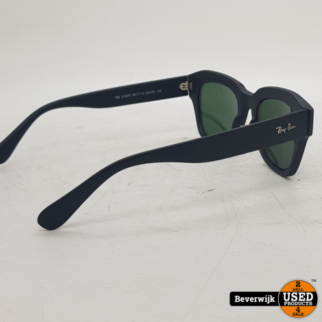 RAYBAN RB2186N ZONNEBRIL | ZWART - IN GOEDE STAAT