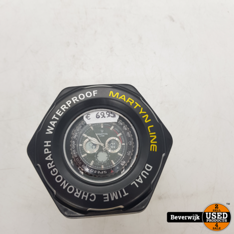 Martyn Line Chronograph 2983R Automatic Horloge - ZGAN!