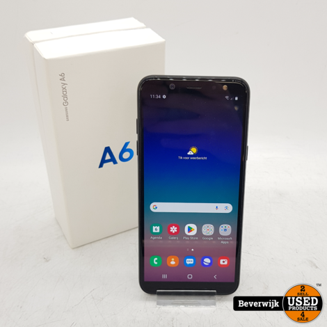Samsung Galaxy A6 32GB Android 10 - In Goede Staat