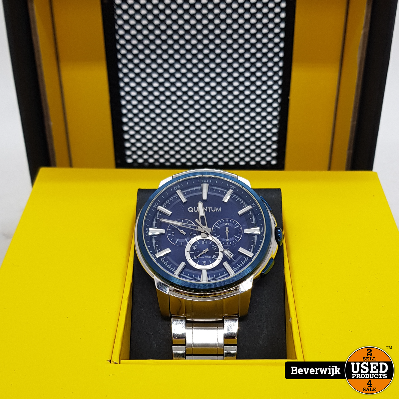 Quantum PWG942.390 Heren Horloge Nieuwstaat Used Products