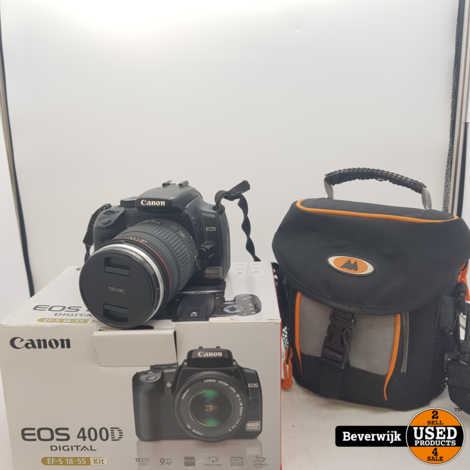 Canon EOS 400D 10 Megapixel Spiegelreflexcamera - In Goede Staat