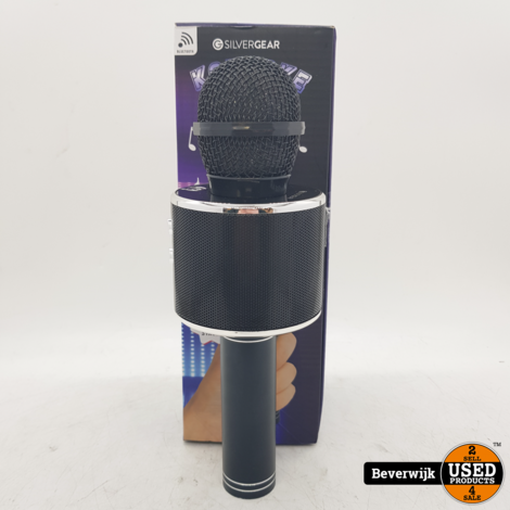 Silvergear Karaoke Microphone - In Goede Staat