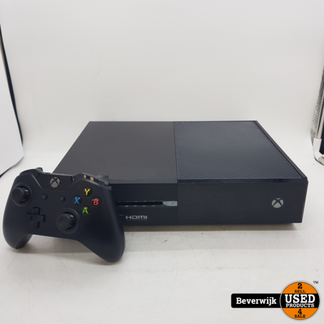 Microsoft Xbox One 500GB Spelcomputer - In Goede Staat