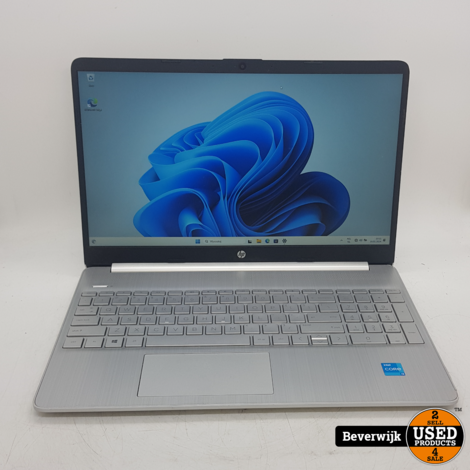 HP 15S-FQ2536ND Intel Core i3 256GB SSD 8GB Windows 11 - In Goede Staat