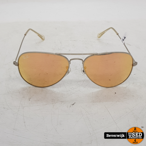 Rayban RB3025 Unisex Zonnebril - In Goede Staat