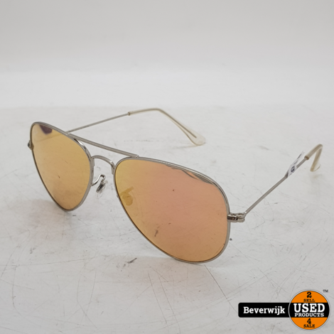 Rayban RB3025 Unisex Zonnebril - In Goede Staat