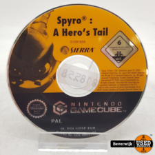 Spyro A Hero's Tail Nintendo Gamecube game - In Goede Staat