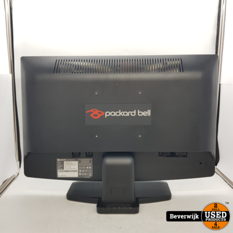 Packard Bell Viseo 200 WS B Monitor - In Goede Staat