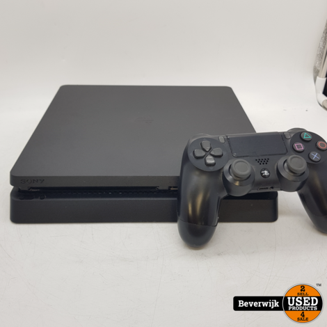 Sony Playstation 4 500GB Slim Spelcomputer - In Goede Staat