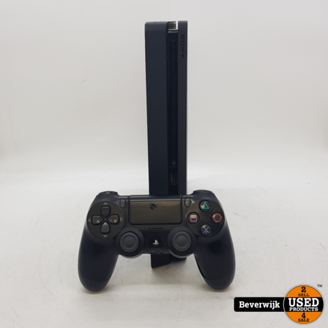 Sony Playstation 4 Slim 500GB Spelcomputer - In Goede Staat