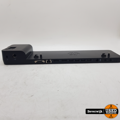 HP UltraSlim Docking Station 2xDisplayPort. 1xVGA - In Goede Staat