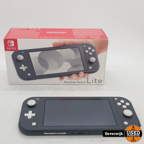 Nintendo Switch Lite Grijs in Nette Staat