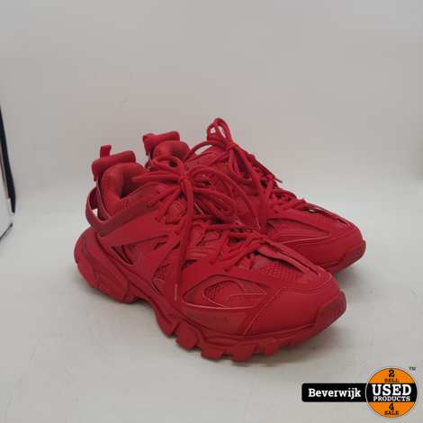 Balenciaga Klassieke Rood Track Sneakers | Red - In Nette Staat