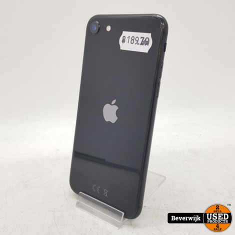 Apple iPhone SE 2020 64GB Accu 84% | Zwart - In Redelijke Staat