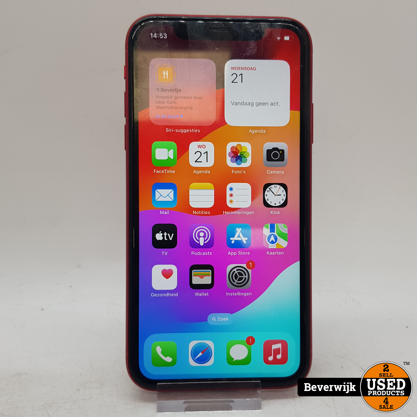 Apple iPhone XR 128GB Accu 85% Rood - In Nette Staat - Used