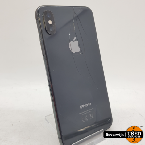 Apple iPhone X 256GB Accu 70% Rood - In Gebruikte Staat