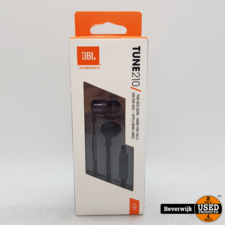 JBL T210 - In-Ear Oordopjes - Zwart - NIEUW!