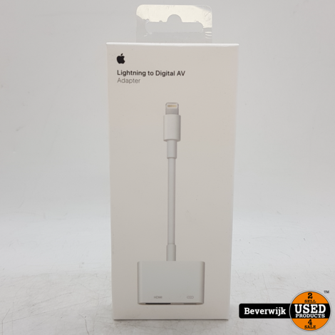 Apple Lightning To Digital AV - Nieuw!