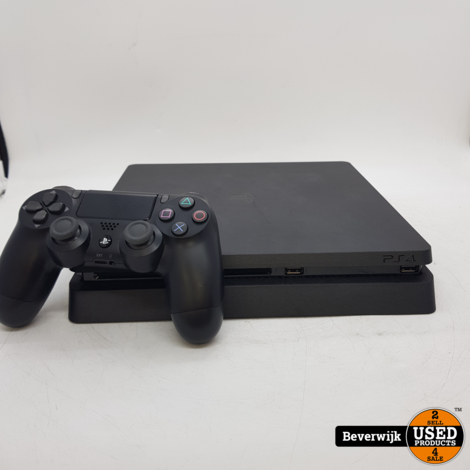 Sony Playstation 4 Slim 500GB Spelcomputer - In Nette Staat