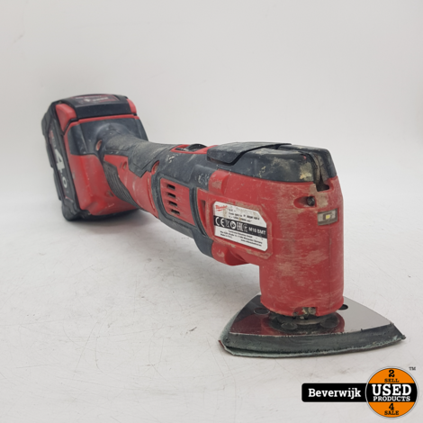 Milwaukee M18 BMT Multi Tool | Incl Accu - In Goede Staat