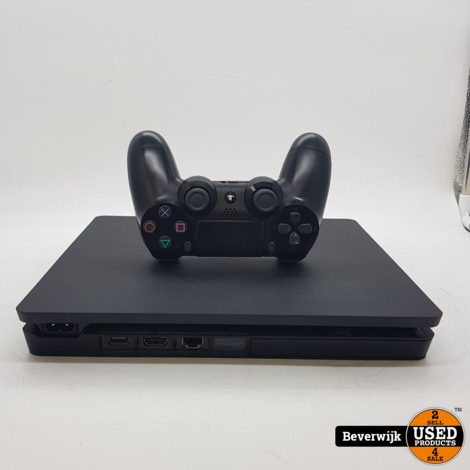 Sony Playstation 4 Slim 1TB Spelcomputer - In Goede Staat
