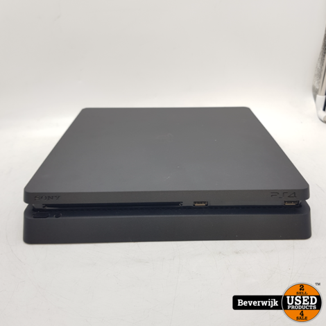 Sony Playstation 4 Slim 500GB Spelcomputer - In Goede Staat