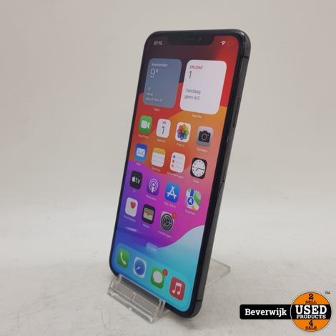 Apple iPhone XS Max 64GB Accu 78% | Barst Op Achterkant