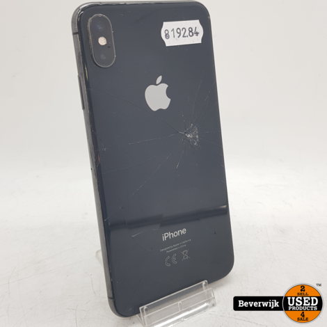 Apple iPhone XS Max 64GB Accu 78% | Barst Op Achterkant