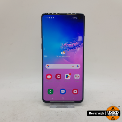 Samsung Galaxy S10 128GB Android 12 - In Goede Staat