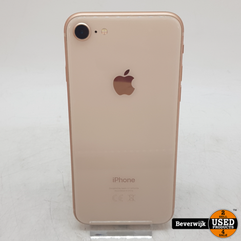 Apple iPhone 8 64Gb Rose Accu 100% - In Goede Staat