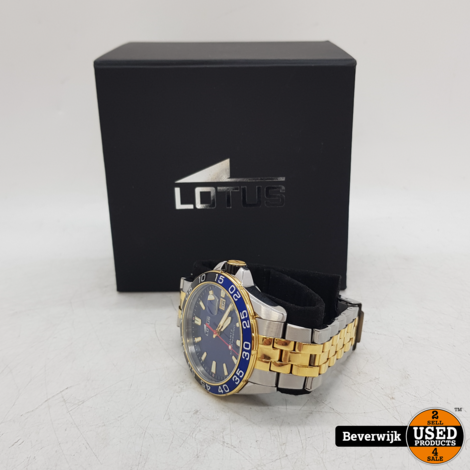 Lotus Sport Horloge 18768/1 Goud/Zilver | Heren - In Nette Staat