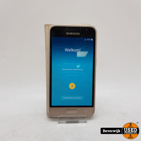 Samsung Galaxy J1 (2016) 8GB Android 5 - In Goede Staat