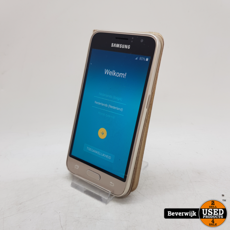 Samsung Galaxy J1 (2016) 8GB Android 5 - In Goede Staat