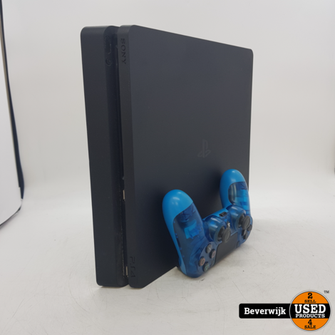 Sony Playstation 4 Slim 1TB Spelcomputer - In Nette Staat