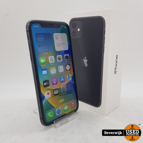 Apple iPhone 11 128GB Accu: 84% | Black - In Goede Staat