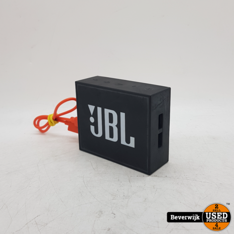 JBL GO Bluetooth Speaker Zwart - In Goede Staat