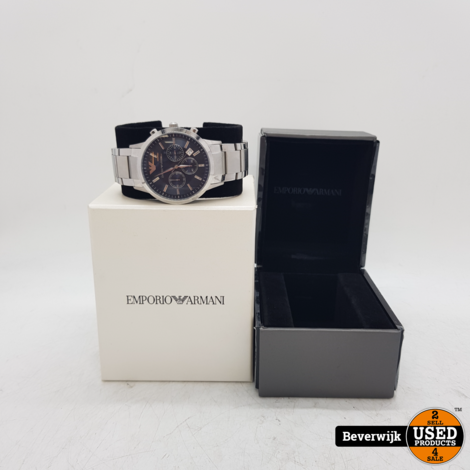 Emporio Armani AR2448 Heren Horloge - In Nette Staat