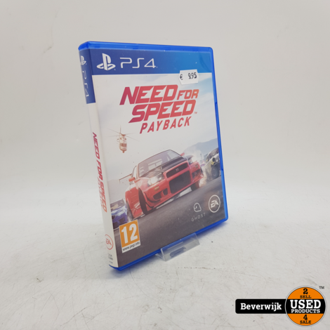 Need For Speed Payback - PS4 Game