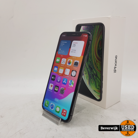 Apple iPhone XS | 256GB | Accu 78% | Zwart - In Nette Staat