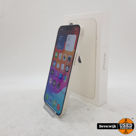 Apple iPhone 13 | 128GB | Accu 88% | Wit - In Nette Staat