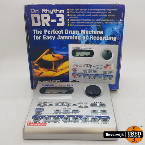 Boss DR-3 Dr. Rhythm Drumcomputer - In Nette Staat
