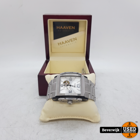 Haaven Watch 9314-01 - Automaat Horloge - Heren - 45mm - In Nette Staat