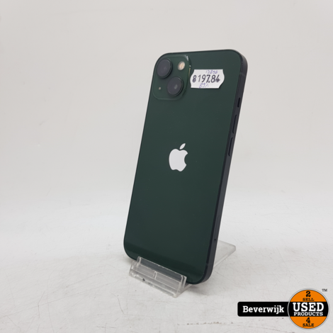 Apple iPhone 13 | 128GB | Accu 89% | Groen - In Nette Staat