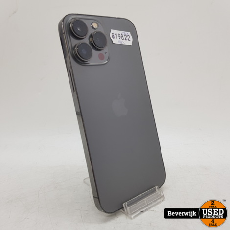 Apple iPhone 13 Pro Max 128GB | Accu 88% | Space Grey - In Redelijke Staat