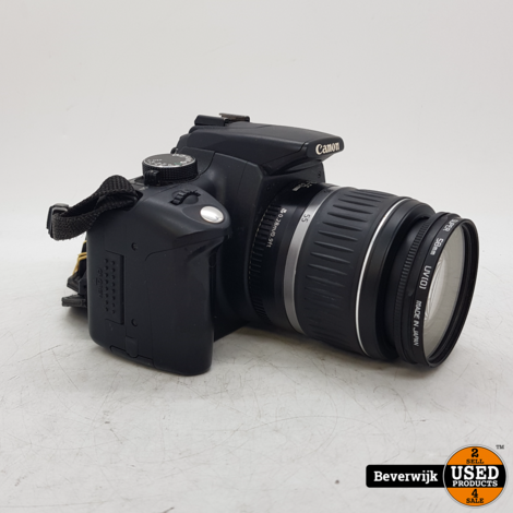 Canon EOS 350D Spiegelreflexcamera | 3 Accu's - In Goede Staat