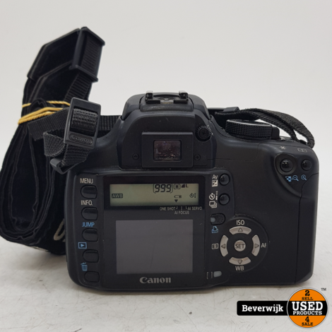 Canon EOS 350D Spiegelreflexcamera | 3 Accu's - In Goede Staat